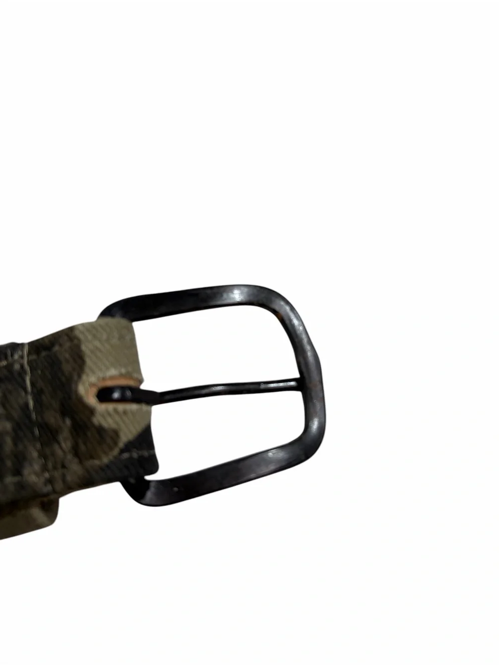 Genuine Leather made in Dominican Republic Green Camo Men's Belt -Size 40-48